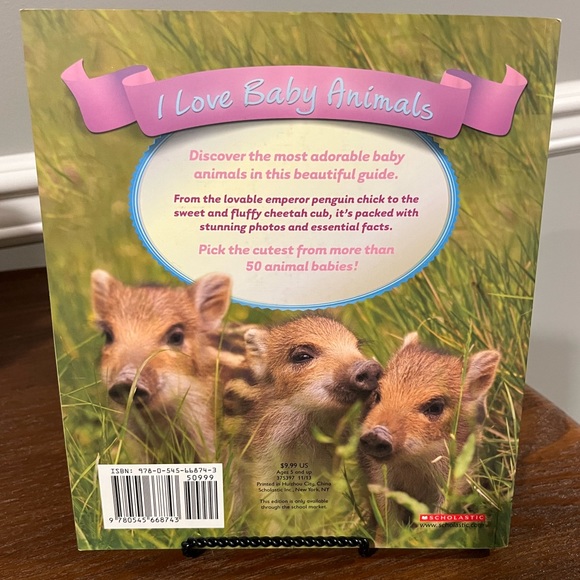 I Love Baby Animals Book Over 50 Cuties! NWT - Picture 4 of 4